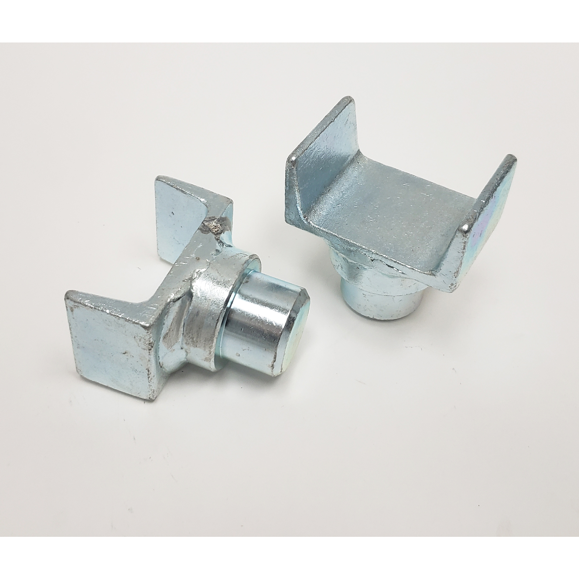 Stan Design Axle Adapter - 9000-Lb. Capacity, Zinc Plated, 2 Pcs, Model# 6452